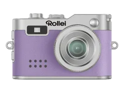 ROLLEI Mini Digitalkamera Violett, Kein opt. Zoom, LCD