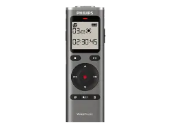 PHILIPS DVT1170/00 Diktiergerät 8GB, Grau