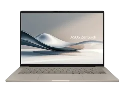 ASUS Zenbook A14 UX3407QA-QD305W, Notebook, mit 14 Display, Qualcomm® Snapdragon® X Prozessor (30 MB Cache, bis zu 2.97 GHz), 32 GB RAM, 1 TB SSD, Qualcomm Adreno? Onboard Graphics, Zabriskie Beige, Windows 11 Home