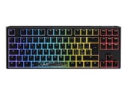 DUCKY Ducky ONE 3 TKL Classic (CH), Gaming-Tastatur, Mechanisch, Cherry MX Red, Kabelgebunden, Schwarz