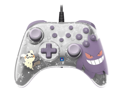 HORI Nintendo Switch 2 HORIPAD Turbo (Pokémon: Gengar und Mimigma) Controller Silber/Violett/Weiss für 2, Switch, OLED, PC