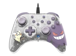 HORI Nintendo Switch 2 HORIPAD Turbo (Pokémon: Gengar und Mimigma) Controller Silber/Violett/Weiss für 2, Switch, OLED, PC