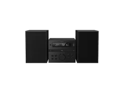 PEAQ PMS 350 Micro Hi-Fi System (Schwarz)