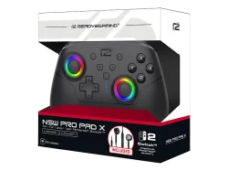 READY2GAMING Pro Pad X (+In-Ear Kopfhörer) Wireless Controller Schwarz für Nintendo Switch 2, Switch, PC