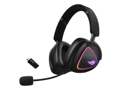 ASUS ROG Delta II, Over-ear Gaming-Headset Bluetooth Schwarz