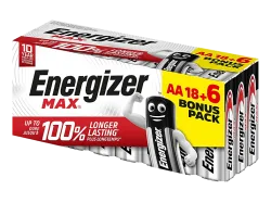 Energizer Max Mignon (AA)-Batterie Alkali-Mangan 1.5 V 24 St.