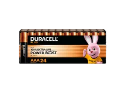 Duracell Batterien plus Aaa/Lr03 24 Stück