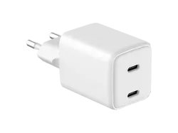 LMP LMP-27470 Dual-Port Adapter Universal, 5?12 V, Weiss