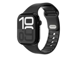 VONMÄHLEN Classic Band 2 (Watch 40/41/42 mm), Armband, Apple, Schwarz