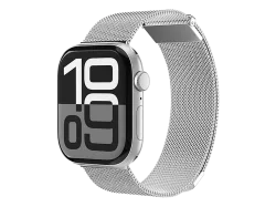 VONMÄHLEN Milanese Loop 2 (Watch 44/45/46/49 mm), Armband, Apple, Silber