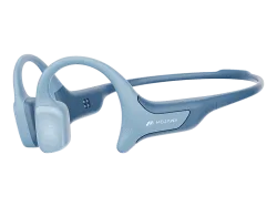 MOJAWA HaptiFit Terra, Open-ear Bone Conduction Kopfhörer mit Fitness-Tracking Bluetooth Blau
