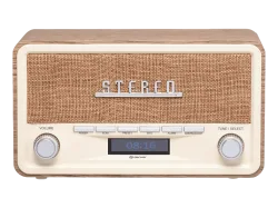 Denver DAB-18LW LIGHT WOOD Tischradio DAB, UKW Holz (hell)