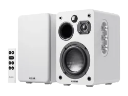 MAJORITY D70X Regallautsprecher (Active, Weiss)