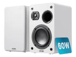 MAJORITY D70X Passiv Regallautsprecher (Passiv, Weiss)