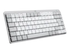 Logitech - Tastatur MX Mechanical Mini for Mac pale grey, Grau