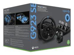 LOGITECH G923 SE Rennlenkrad, Pedale und Schalthebel