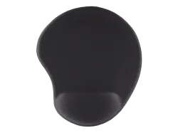 hama 00126855 Mauspad Ergo Mini, Schwarz