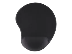 hama 00126854 Mauspad Ergo, Schwarz