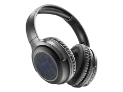 MUSIC SOUND Sunbeat Solar Charge, Over-ear Kopfhörer Bluetooth Schwarz