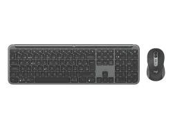 LOGITECH Signature Slim Combo MK950, Tastatur + Maus, Kabellos (Bluetooth® Low Energy Technologie 5.1)), Graphit