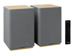LENCO SPB-241BKGY Bluetooth Lautsprecher, Holzdesign