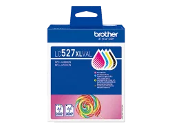 Brother B527 Druckerpatronen XL (bk, c, m, y) - Brother LC527XLVAL für z.B. Brother MFCJ 4350 DW, Brother MFCJ 4550 DW, Brother MFCJ 6560 DW