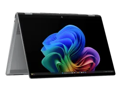 HP OmniBook X Flip 16-ar0614nz, Convertible 2 in 1 Laptop, mit 16 Display Touchscreen, AMD Ryzen? AI 7 350 Prozessor (16 MB Cache, bis zu 5 GHz), GB RAM, TB SSD, Radeon? 860M, Meteor Silver, Windows 11 Home