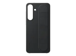 SAMSUNG Standing Grip Case, Backcover, Samsung, Galaxy S25 FE, Schwarz