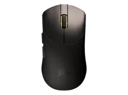 CORSAIR SABRE v2 PRO Ultralight Gaming-Maus, Kabellos 2.4GHz, kabelgebunden, 33000 dpi, Optisch mit Leuchtdioden, Schwarz