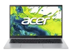 ACER Aspire Go 15 AG15-72P-7825, Notebook, mit 15.6 Display, Intel® Core? 7 Prozessor 150U (12 MB Cache, bis zu 5.40 GHz), 32 GB RAM, 1 TB SSD, Onboard Graphics, Pure Silver, Windows 11 Home