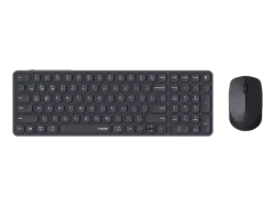RAPOO 9710M ultraslim deskset 12648 Wireless, Dark Grey