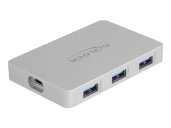 DELOCK 64279 7x Port, USB Hub, Grau