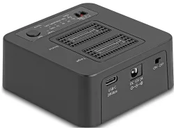 DELOCK 2x M.2 NVMe PCIe SSD, Schwarz