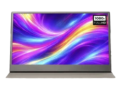 Denver PMO-15604 LED-Monitor EEK B (A - G) 39.6 cm (15.6 Zoll) 16:9 30 ms Mini HDMI?, USB-C®, Kopfhörer (3.5 mm Klinke)