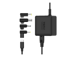 PORT DESIGNS LENOVO GaN² USB-C Netzteil Universal 65 W, Schwarz