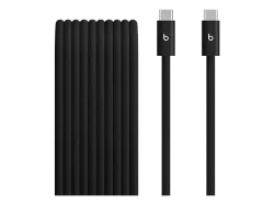 BEATS USB?C auf geflochtenes, Lade- und Datenkabel, 3 m, Bolt Black