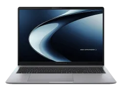 ASUS ExpertBook P3 P3606CCA-MB0250W, Notebook, mit 16 Display, Intel® Core? Ultra 7 Prozessor 255H (24 MB Cache, bis zu 5.10 GHz), GB RAM, 512 SSD, Arc? Onboard Graphics, Misty Grey, Windows 11 Home