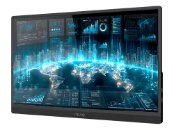 PEAQ PMO P150-FFK 15.6 Full-HD Portabler Monitor (30 ms Reaktionszeit, 60 Hz)
