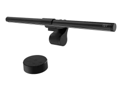 ISY IML-1000-1 LED-Bildschirmleiste mit Fernbedienung, Schwarz