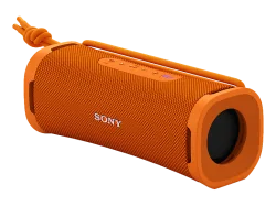 SONY ULT FIELD 1, Tragbarer Bluetooth Lautsprecher (12 Std. Akkulaufzeit, 650 g, IP67 Schutz), Orange