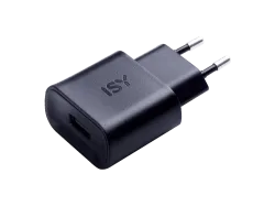 ISY IWC-4002-1 USB-A Reiseladegerät Universal, Schwarz
