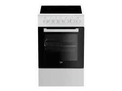 BEKO Kochherd FSM67320GXS Glaskeramik