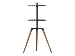 ISY ITV-700-1 TV Standfuss, max. 65 , Schwenkbar, Schwarz/Braun