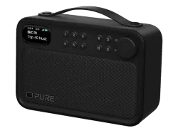 Pure Bloom Black Radio – DAB Radio/Internet Radio – schwarz