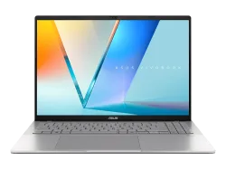 ASUS Vivobook S 16 M3607GA-SH025W, Notebook, mit Display, AMD Ryzen? AI 7 445 Prozessor (8 MB Cache, bis zu 4.6 GHz), GB RAM, 1 TB SSD, Radeon? 840M, Cool Silver, Windows 11 Home