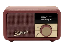 ROBERTS Revival Petite 2 DAB+ Radio, Digial, DAB, DAB+, FM, Bluetooth, Deep Red