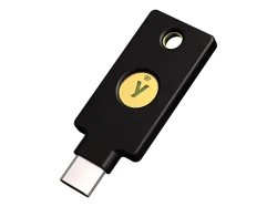YUBICO YubiKey 5C NFC FIPS Sicherheitsschlüssel Schwarz