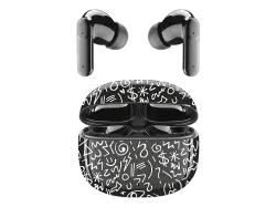 MUSIC SOUND Fancy, In-ear True Wireless Kopfhörer Bluetooth Schwarz/Weiss
