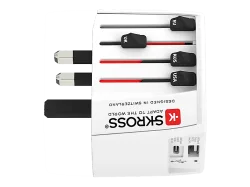 Skross Reiseadapter für EU, UK, USA und AUS