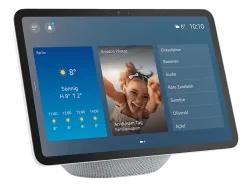 AMAZON Echo Show 11 (2025) Alexa-Smart-Display mit Smart-Home-Hub (1 x 2,8-Zoll-Basslautsprecher und 2 Breitbandlautsprecher), Glacier White